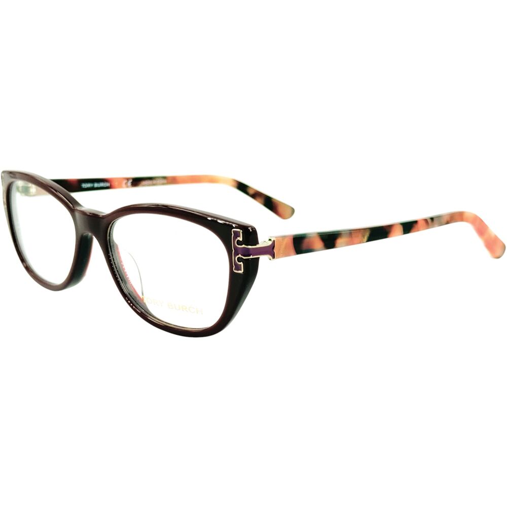 Tory Burch TY2093U Womens Plastic Eyeglass Frame 1384 Bordeaux 52-16